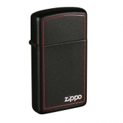 Зажигалка Zippo - 1618 ZB - Slim® - Black Matte